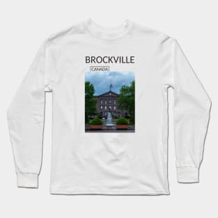 Brockville Ontario Canada Souvenir Present Gift for Canadian T-shirt Apparel Mug Notebook Tote Pillow Sticker Magnet Long Sleeve T-Shirt